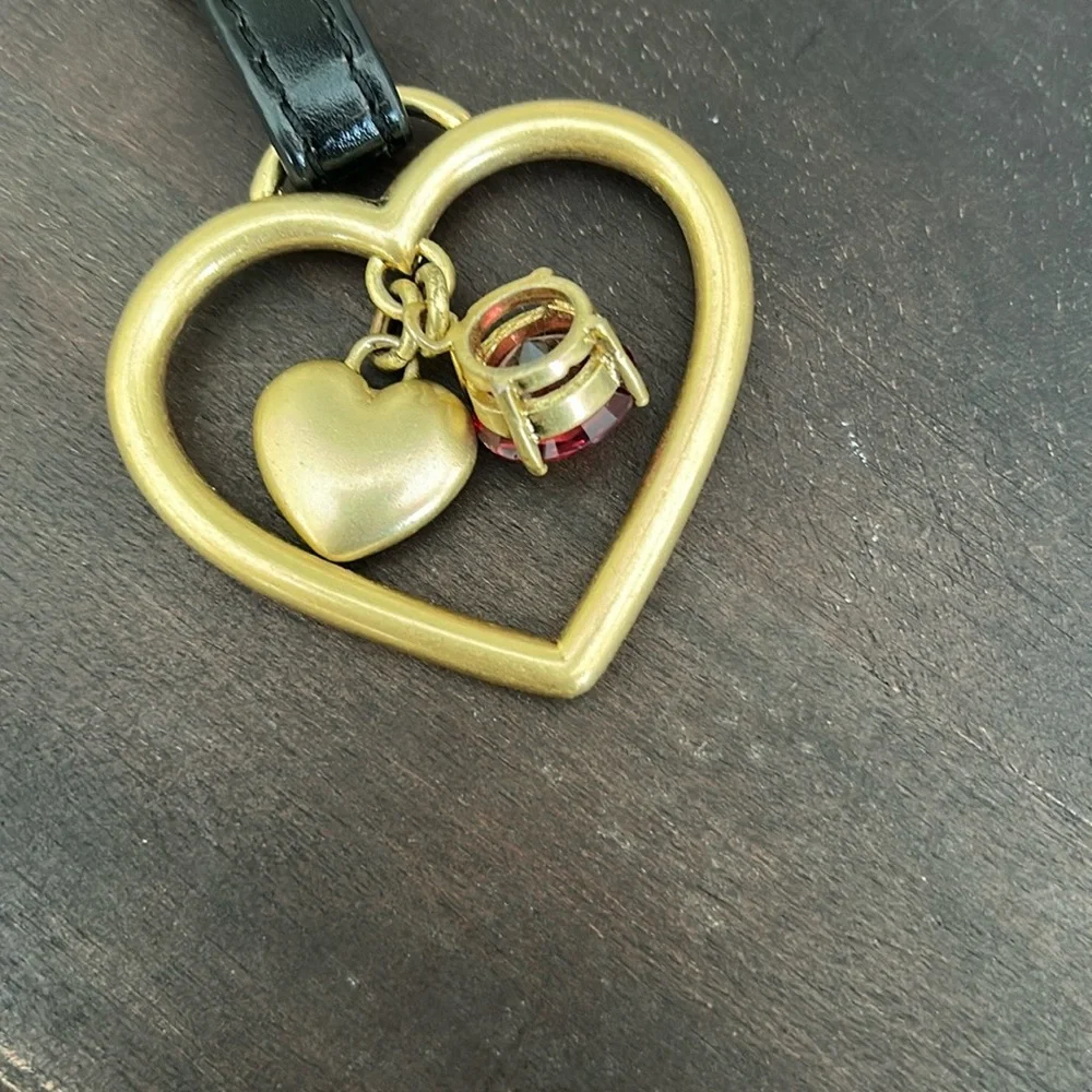 Juicy Couture Vintage bag Charm key fab/holder